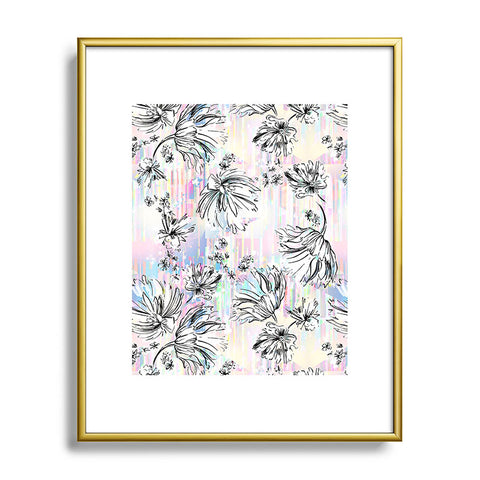 Pattern State Floral Meadow Magic Metal Framed Art Print