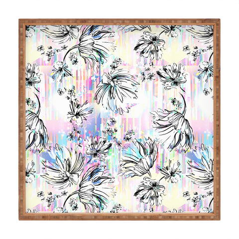 Pattern State Floral Meadow Magic Square Tray