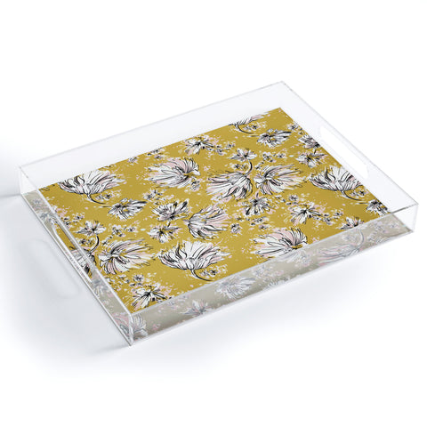 Pattern State Floral Meadow Acrylic Tray