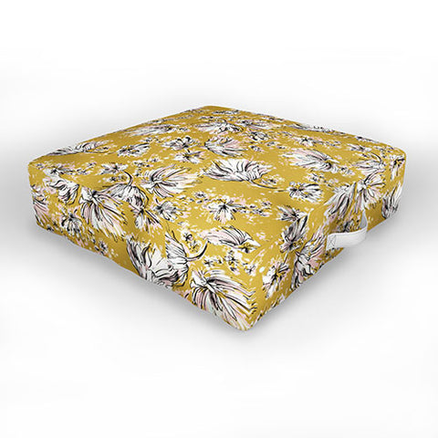 Pattern State Floral Meadow Outdoor Floor Cushion