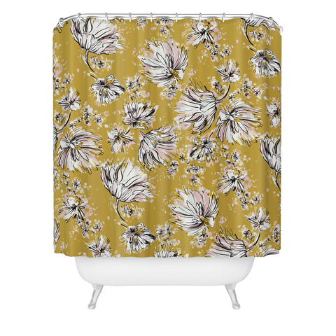 Pattern State Floral Meadow Shower Curtain
