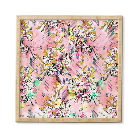 Pattern State Floral Painter Framed Wall Art