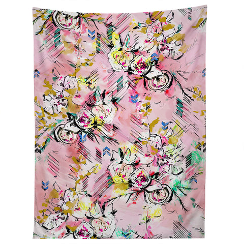 Pattern State Floral Painter Tapestry