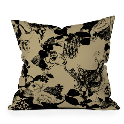 Pattern State Foxy Loxy Throw Pillow
