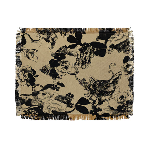 Pattern State Foxy Loxy Throw Blanket