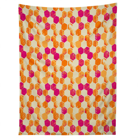 Pattern State Hex Tapestry