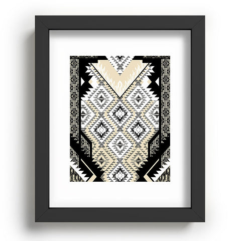 Pattern State Maker Tribe Recessed Framing Rectangle