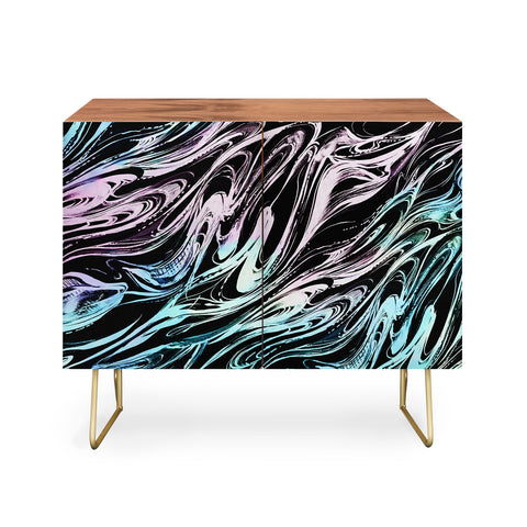 Pattern State Marble Magic Credenza