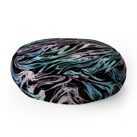 Pattern State Marble Magic Floor Pillow Round