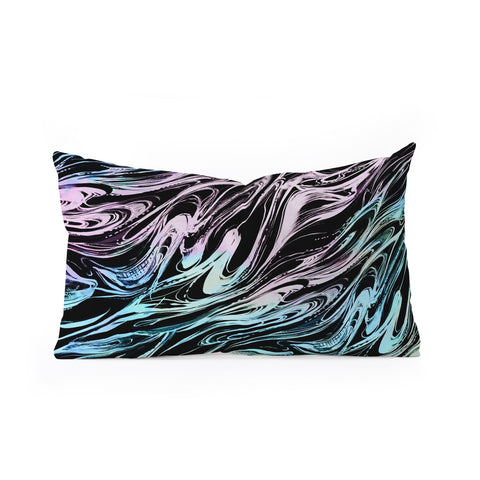 Pattern State Marble Magic Oblong Throw Pillow