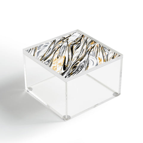 Pattern State Marble Midnight Acrylic Box