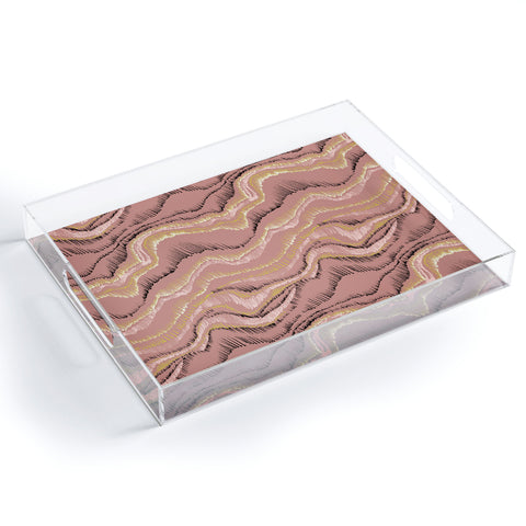 Pattern State Marble Sketch Sedona Acrylic Tray