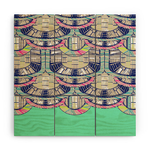 Pattern State Marfa Light Wood Wall Mural