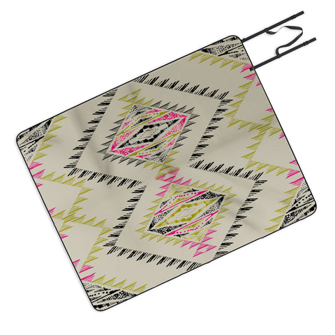 Pattern State Marker South Picnic Blanket