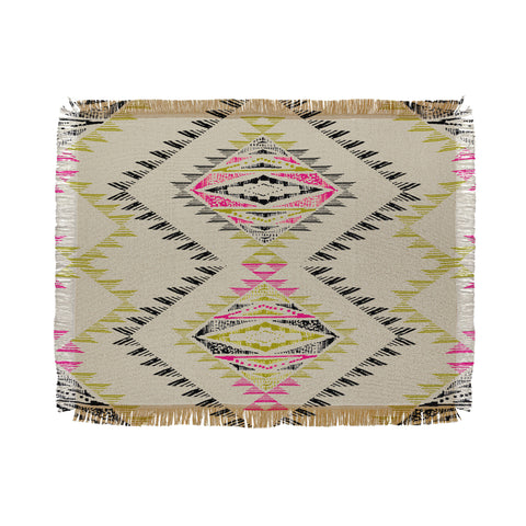 Pattern State Marker South Throw Blanket