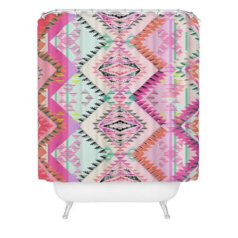 Pattern State Marker Southern Desert Shower Curtain