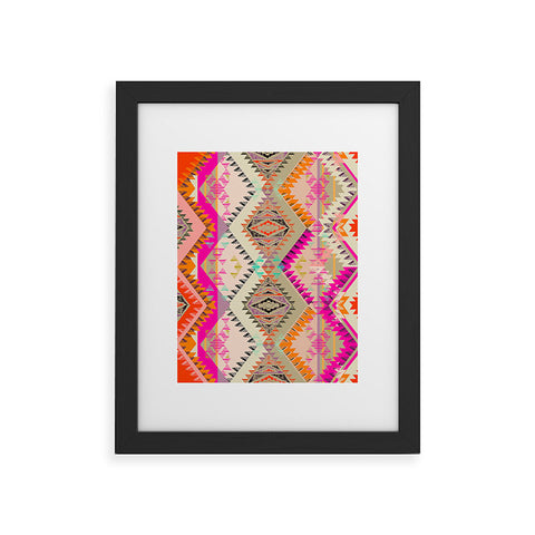 Pattern State Marker Southern Sun Framed Art Print