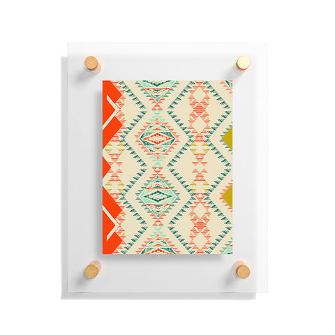 Pattern State Marker Southwest Floating Acrylic Print