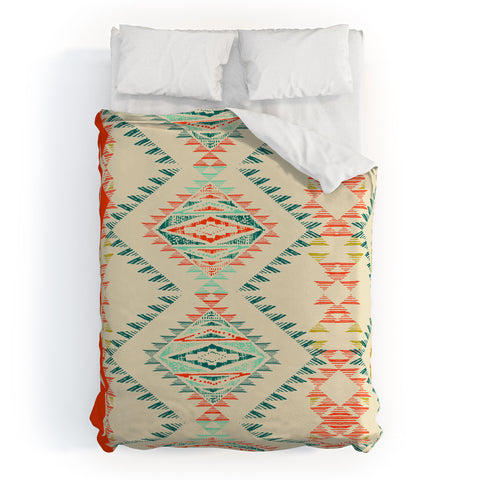 Pattern State Marker Southwest Duvet Cover