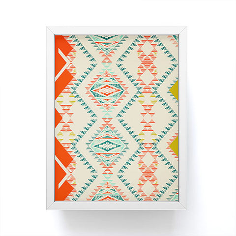 Pattern State Marker Southwest Framed Mini Art Print