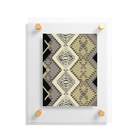 Pattern State Marker Southwest Night Floating Acrylic Print