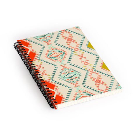 Pattern State Marker Southwest Spiral Notebook