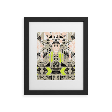 Pattern State Nomad Morning Framed Art Print