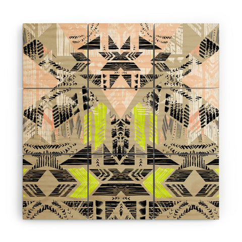 Pattern State Nomad Morning Wood Wall Mural