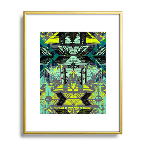 Pattern State Nomad Night Metal Framed Art Print