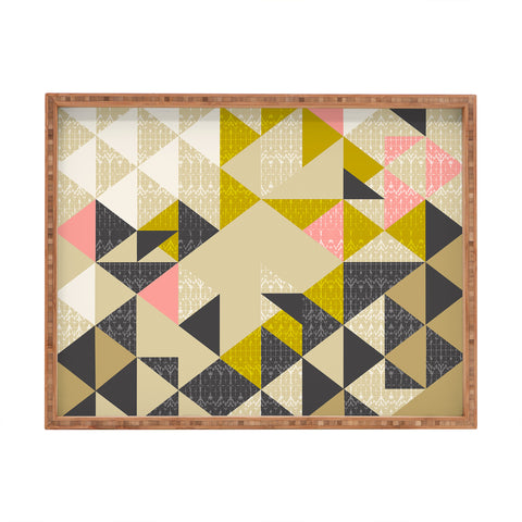 Pattern State Nomad Quilt Rectangular Tray