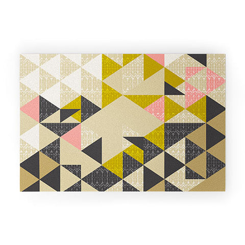 Pattern State Nomad Quilt Welcome Mat