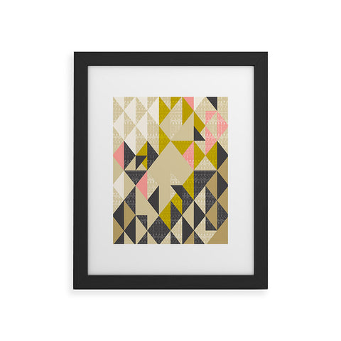 Pattern State Nomad Quilt Framed Art Print