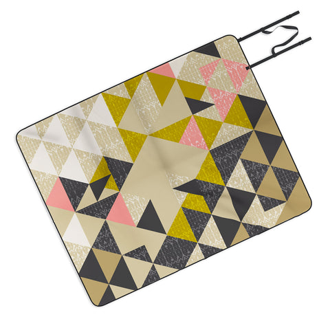 Pattern State Nomad Quilt Picnic Blanket