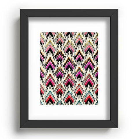 Pattern State Peaks Recessed Framing Rectangle