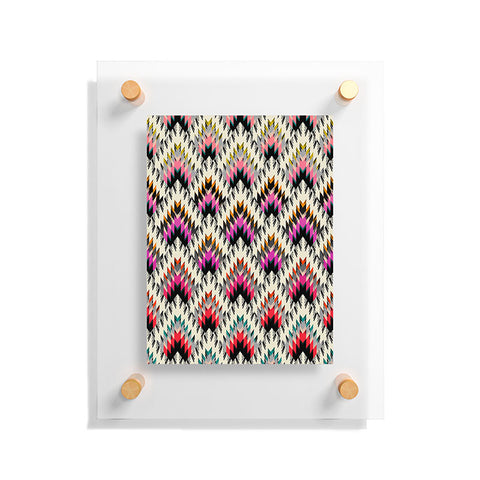 Pattern State Peaks Floating Acrylic Print