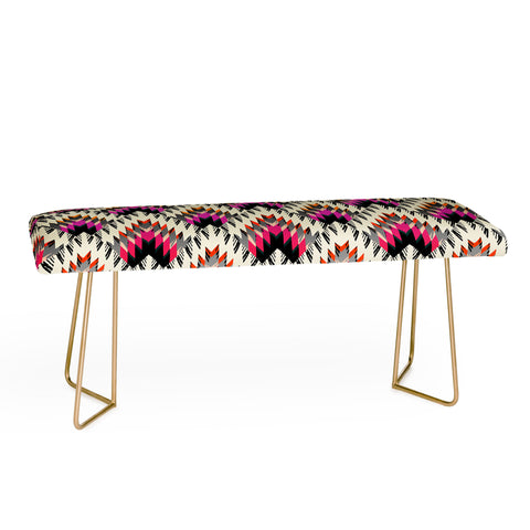 Pattern State Peaks Bench