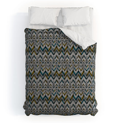 Pattern State Pyramid Line North Comforter