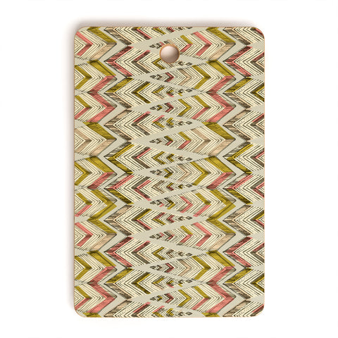 Pattern State Pyramid Line West Cutting Board Rectangle