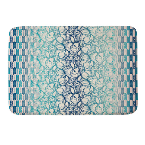 Pattern State Rabbit Run Memory Foam Bath Mat