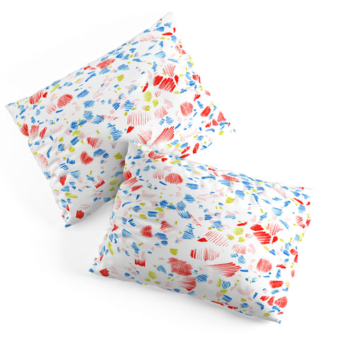 Pattern State Terrazzo Sketch Glow Pillow Shams