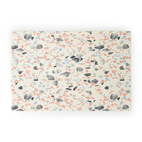 Pattern State Terrazzo Sketch Welcome Mat