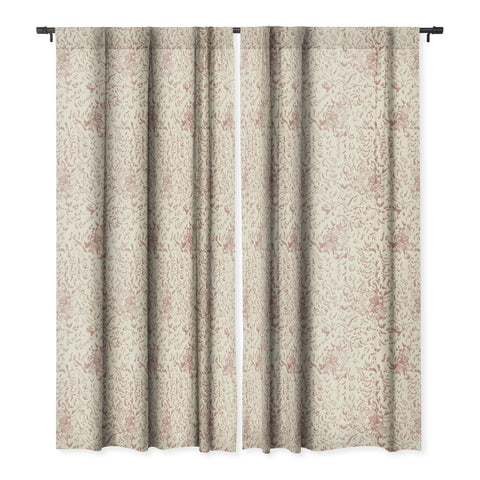 Pattern State Tiger Sketch Blackout Window Curtain