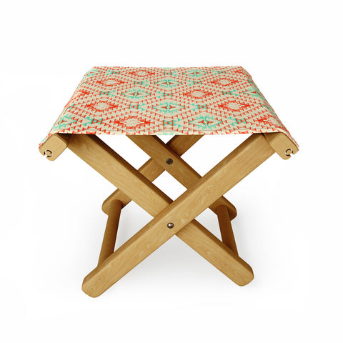 Pattern State Tile Tribe Southwest Folding Stool