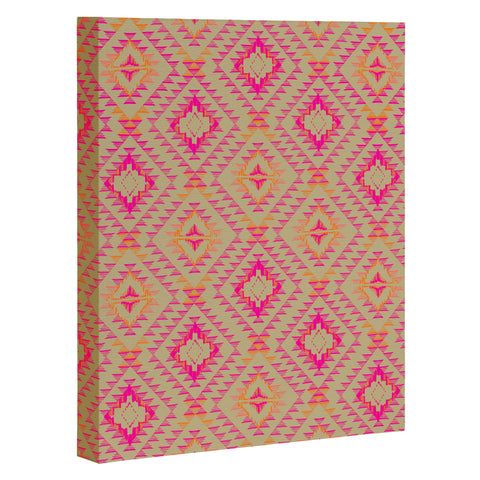 Pattern State Tile Tribe Tang Art Canvas