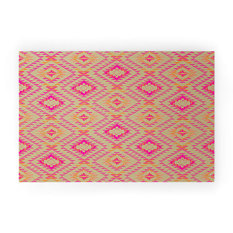 Pattern State Tile Tribe Tang Welcome Mat