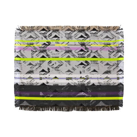 Pattern State Triangle Lands Throw Blanket