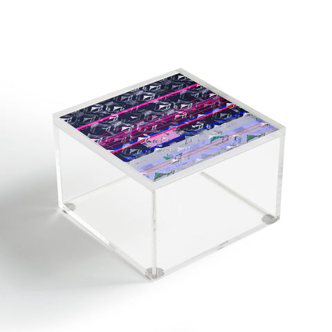 Pattern State Triangle Seas Acrylic Box