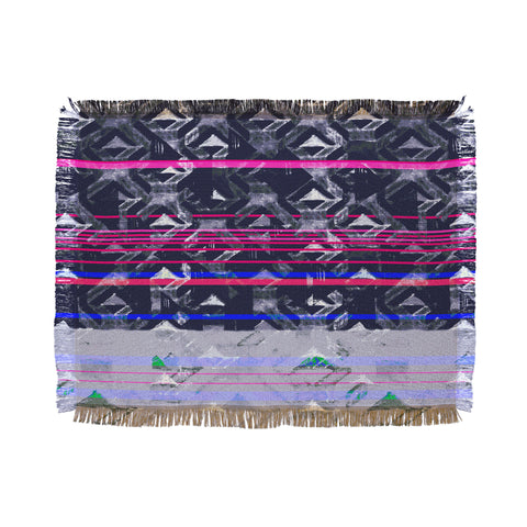 Pattern State Triangle Seas Throw Blanket