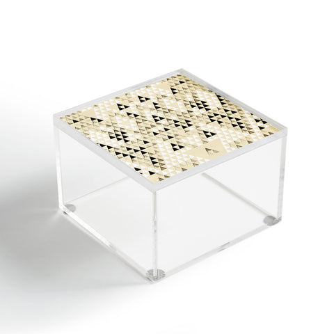Pattern State Triangle Standard Acrylic Box