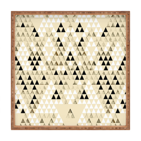 Pattern State Triangle Standard Square Tray